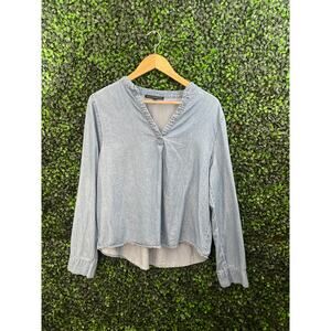Haute Monde, Jean Blouse, Women’s Size XL